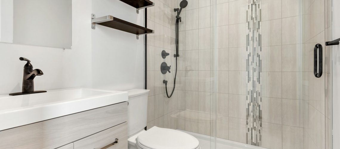 walk-in shower
